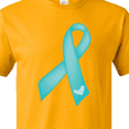 thumbnail image 4 of Inktastic Teal Awareness Ribbon T-Shirt, 4 of 5