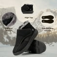 thumbnail image 3 of FitVille Extra Wide Womens Winter Boots Diabetic Shoes for Women with Adjustable Closures for Swollen Foot, Neuropathy, Black, 3 of 7