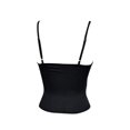 thumbnail image 6 of Tank Tops for Women Black Spaghetti Strap Silver Sequin Club Camisoles, 6 of 6