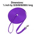 thumbnail image 2 of Dog Leashes for Small Medium Large Dogs Training-15ft 20ft 30feet 50foot Long Dog Leads for Dog Training,Tie Out,Play,Camping, 2 of 4
