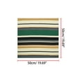 thumbnail image 2 of INSPIRE CHIC Foulards Carrés à Rayures pour Femmes Foulard de Tête Fichu Vert avec Boucle, 2 of 5