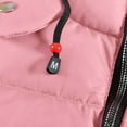 thumbnail image 4 of Byoo Big Girls Down Padded Coat Solid Mid Length Zip Up Hooded Jacket with Pocket Winter Warm Outerwear Kids Clothes, 4 of 5
