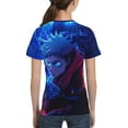 thumbnail image 2 of Jujutsu Kaisen Yuji Itadori Kids T-Shirt 3d Printed Graphic T-Shirts Boys And Girls Short Sleeve Shirts For Youth Kids X-Small, 2 of 7