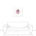 thumbnail image 3 of Creative Products Queen of Cute 24x24 Canvas Wall Art, 3 of 5