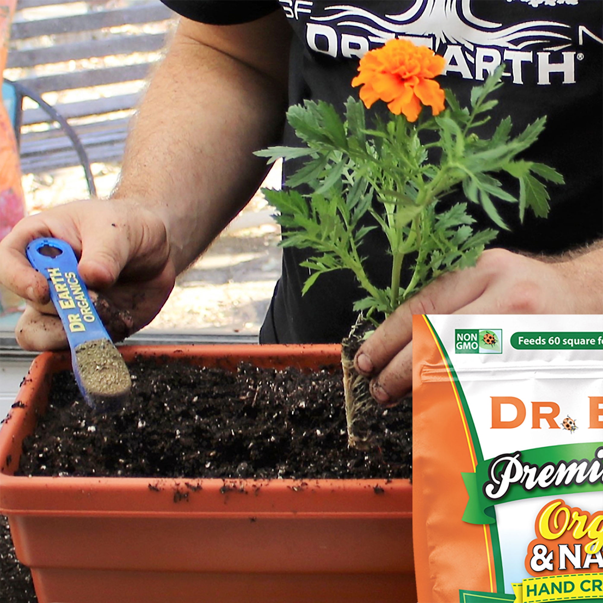 Dr. Earth Premium Gold All Purpose Plant Food, 4-4-4 Fertilizer, 4 lb.