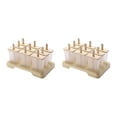 thumbnail image 4 of Advancent Molde para helados, máquina para hacer helados caseros diy, molde profesional para paletas de hielo, bandeja para moldes para paletas Type1 NO1 Advancent CBP078818, 4 of 6
