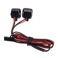 thumbnail image 3 of ziyahi Plastic Bumper Lamp Adjustable Spotlight Lightweight Searchlight LED Light with Bracket DIY Accessories Upgrade Kit One for Two 1Set, 3 of 6