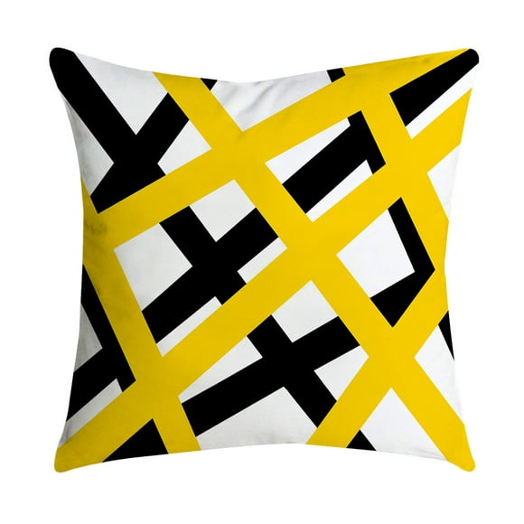 XZNGL Room Decor Cushions Decorative Pillows Pineapple Leaf Yellow Pillow Case Sofa Car Waist Throw Cushion Cover Home Decor