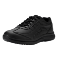 thumbnail image 3 of FitVille-zapatos ligeros para hombre, calzado negro, anchos, repelente al agua, cómodos para caminar, de pie y trabajo, 3 of 4