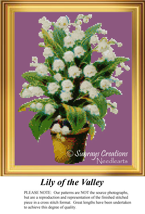 Flowers 16 Counted Cross Stitch Patterns By Crab Tree