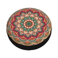 thumbnail image 4 of LNWH Vintage Ethnic Abstract Print Art Pattern Waterproof Spare Tire Cover, Universal Spare Tire Wheel Covers 15 inch, 4 of 8