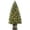 Antique Urn 1PC, variant on 4.5FT Pre-Lit Artificial Christmas Tree with Potted Base, 108 Warm White Battery-Operated LED Lights, Realistic Tabletop Xmas Tree with Berry Clusters for Porch, Front Door, and Indoor Holiday Decor