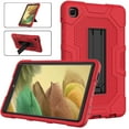 thumbnail image 1 of Allytech Case Compatible with Samsung Galaxy Tab A7 Lite 8.7" 2021 Released M-T220/T225, Kids Friendly Heavy Duty Shockrpoof High Impact Protective Case for Samsung Galaxy A7 Lite 8.7" - Red, 1 of 6
