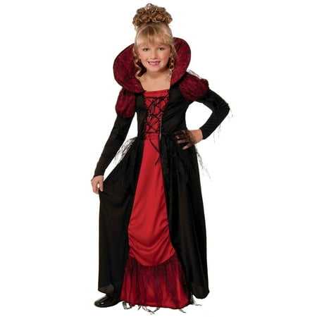 Vampiress Queen Costume for Kids