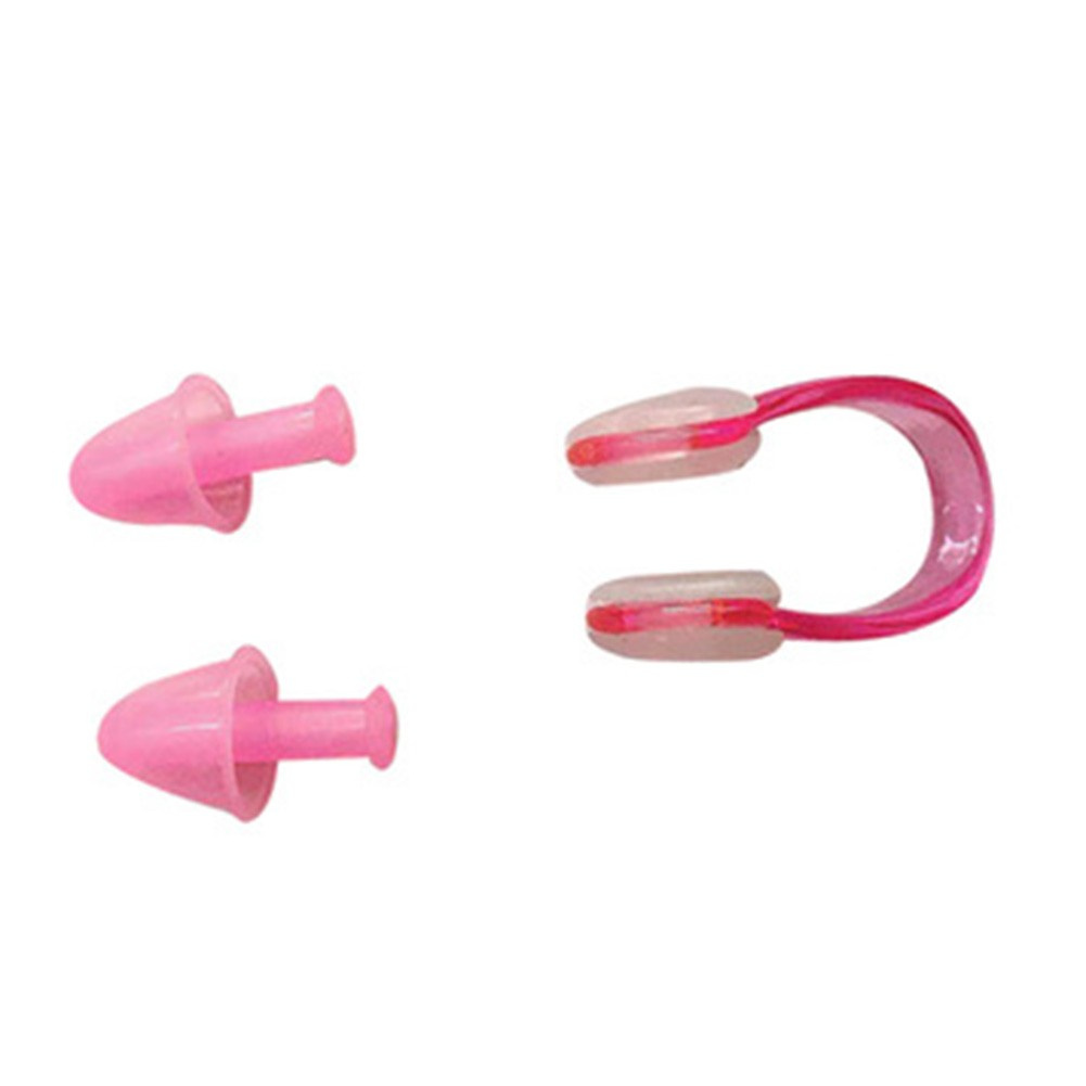 Goodhd Swimming Soft Silicone Nose Clip Ear Plugs Kits Swimmer Nose