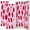Color 4, variant on Pink 2 Pcs School Locker Magnetic Wallpaper 12" x 36" Striped grunge dots Reusable Removable Locker Accessories Back to School Supplies