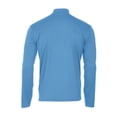thumbnail image 3 of C2 Sport B90085264 Youth Quarter-Zip Pullover, Columbia Blue - Medium, 3 of 3