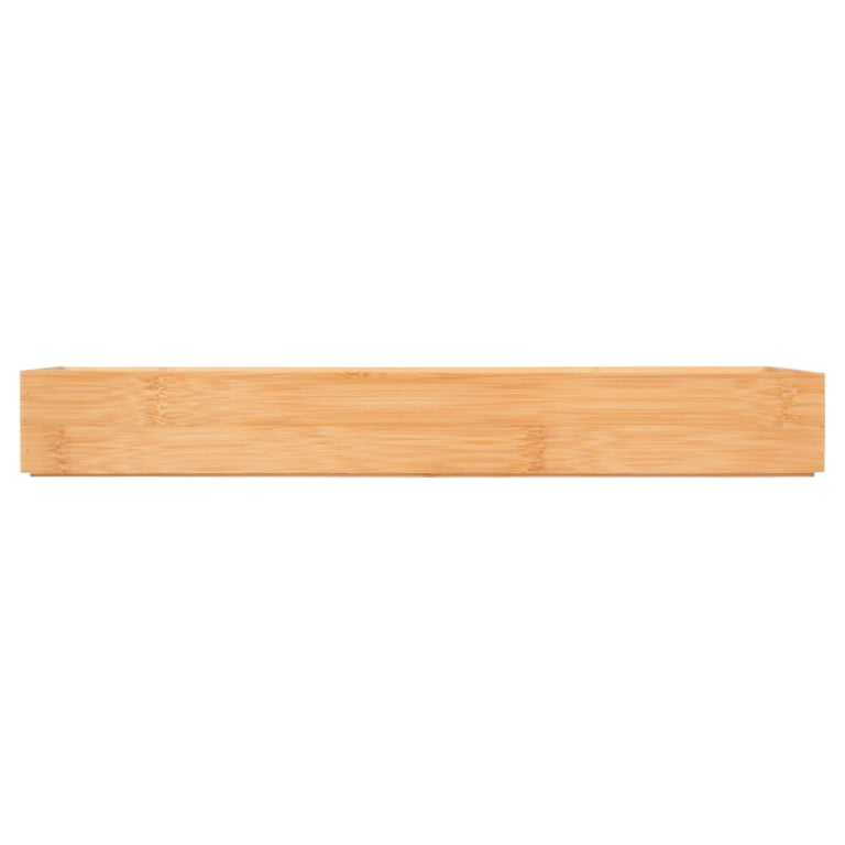 Better Homes & Gardens Bamboo Long Drawer Organizer, Natural photo 2