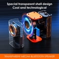 thumbnail image 2 of Altavoz Bluetooth BSZHI K07 Transparente Inalámbrico con LED, 2 of 9