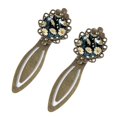 thumbnail image 2 of Daisy Vintage Copper-Colored Lace Bookmarks: Stainless Steel Reading Accessories and Gifts for Book Lovers - Set of 2, 2 of 5