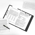thumbnail image 4 of A4 Clipboard, Boriyuan 3 Pack A4 Foldable Clipboards with 2 Clips File Document Organiser, A4 Clipboards Clip Board for Business, Office, Restaurant (Black), 4 of 9