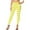 5-Yellow, variant on Fiaer Womens Legging Stripe Plus Size High Waisted Yoga Pants Stretchy Casual Comfortable Workout Tights Trousers Yellow XL