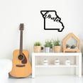 thumbnail image 2 of Missouri Home State Silhouette Solid Steel Home Decor Decorative Accent Metal Art Wall Sign, 2 of 3