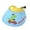 Sky Blue1, variant on Adjustable Kids Sun Hat with Chin Strap for Outdoor Beach Summer Spring Cartoon Bucket Cap