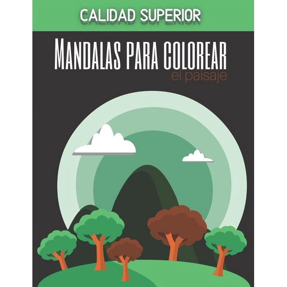 Mandalas para colorear el paisaje - Calidad superior: Magníficos mandalas para los apasionados - Libro para colorear Adultos y niños Antiestrés y relajante (paisaje urbano, rural, ciudad, edificio...)
