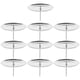 thumbnail image 1 of Candelabro navideño, 10 Uds., plato decorativo para vela de pilar, candelabro de pedestal para velas, conos de incienso, spa, bodas, mesa central, decoraciones de repisa, 6cm, 1 of 4