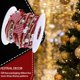 thumbnail image 5 of Advancent Cinta decorativa con estampado de Feliz Navidad, cadena de estrellas, cuerda de ajuste de árbol de Navidad, artesanía DIY para niñas, Kits de decoración para fiestas Advancent HA009467-00, 5 of 6