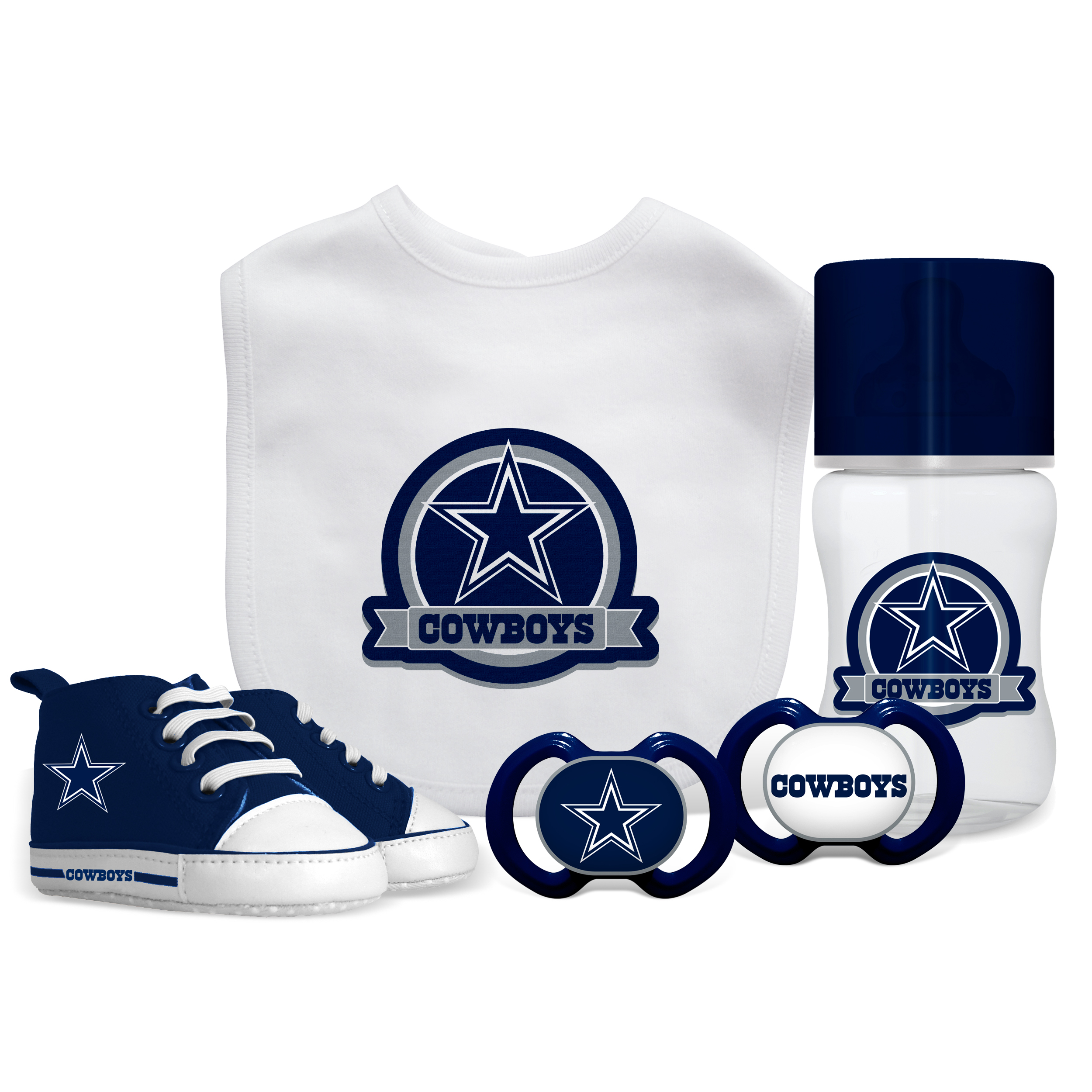 Dallas Cowboys Newborn baby fleece blanket /& hat gift set