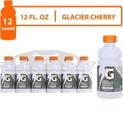 Gatorade Frost Thirst Quencher, Glacier Cherry Sports Drinks, 12 fl oz, 12 Count Bottles