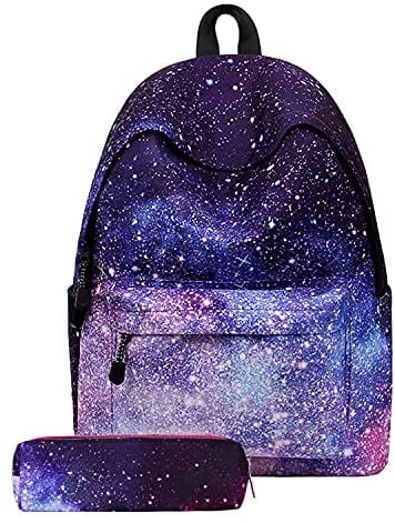 Zachtmoedigheid moreel apotheker YI DEF Galaxy Backpack for Boys Girls Cartoon Lightweight Toddler Mini  Bookbag 14 Inch with Pencil Bag - Walmart.com