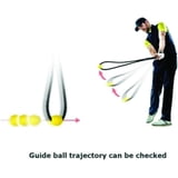 Rookie Golf Swing Practice Ropes - Luxury Black and Yellow, Large (37 ...