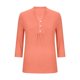 thumbnail image 3 of Tops de Color Sólido para las Mujeres Casual Tres Cuartos de Manga Cuello en V Suelta Camiseta Top Blusas para Uso Diario Y de Fiesta, 3 of 5