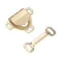 thumbnail image 1 of Juego de Costura Unique Bargains 60 Ganchos y Ojos Dorado, 1 of 5