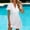 White, variant on Dolkfu Faux-Wrap Women'S Clothing Short Sleeve Mini V-Neck Beige Dresses Relaxed Fit Cotton Blend Modern Solid Retro Vintage Garments Beige,L