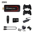 thumbnail image 1 of Super Console X Stick Mini consola de videojuegos Emulador de juegos WiFi de salida 4K con gamepads duales, 258G, enchufe de Reino Unido Kearding EL003451-06B, 1 of 2