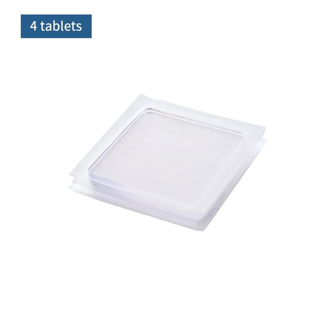 Almohadilla De Pu Transparente Para Lavadora, 4 Uds., Alfombrilla Antideslizante Portátil Antivibración, Almohadilla Amortiguadora Noticed HA023663-00