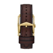 Fossil Mens Carraway Three-Hand, Gold-Tone Stainless Steel Watch