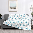 thumbnail image 2 of Rateoe Dachshund Dog Puppy Pattern Flannel Throw Blanket, Ultra-soft Blanket for Bed, Couch, Car, Hypoallergenic Anti-pilling blanket-60"x50"(Horizontal), 2 of 6