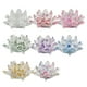 thumbnail image 3 of Toystoory Cristal Flor de loto Minerales Feng Shui Esfera Cristales Flores Figuras decorativas para fiesta de recuerdos Decoración Rojo, 3 of 6