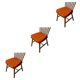 thumbnail image 5 of Cateissary Cojines de asiento de esponja universales para todas las estaciones para silla de comedor del hogar - Esponja de alta densidad duradera Type1 NO1, 5 of 5