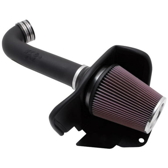 K&N Cold Air Intake Kit: High Performance, Guaranteed to Increase Horsepower: 2011-2019 Jeep/Dodge (Grand Cherokee, Durango) 5.7L V8,63-1563