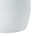 thumbnail image 5 of SAFAVIEH Vanadium Mid-Century Round Hammered Stool, White (15.3 in. W x 15.3 in. D x 15.7 in. H), 5 of 7