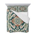 thumbnail image 7 of Teal Green Boho Boho Queen Size Down Alternative Comforter, Lightweight Comforter Quilt Bedding Set with Pillow Shams Abstract Medieval Vintage Floral All Seasons Bed Comforter Duvet Insert 90"x96", 7 of 7
