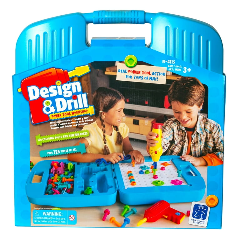 Educational Insights Design & Drill Power Tool Workshop with