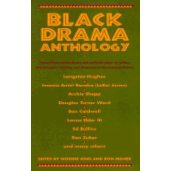 Pre-Owned Black Drama Anthology (Paperback) 0452009022 9780452009028