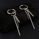 thumbnail image 4 of Pendientes de cadena de acero inoxidable Anillo Loop Piercing Perforación Yuyangstore Pendiente colgante de acero inoxidable, 4 of 8
